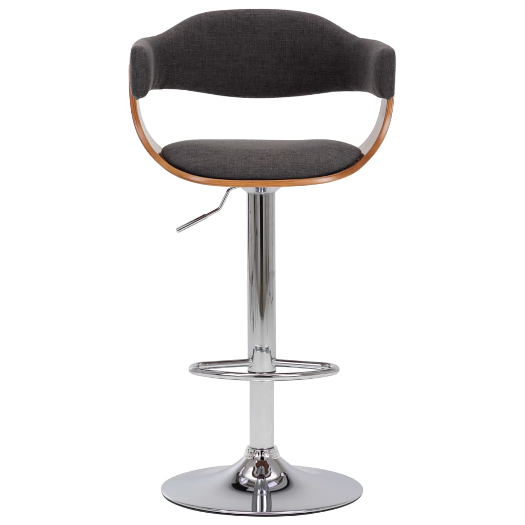 Barkrakker 2 stk. bøyd tre og grått stoff - number 3.