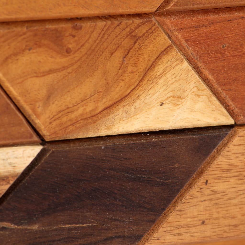 Nattbord skap 40x30x50 cm massivt resirkulert tre - number 7.