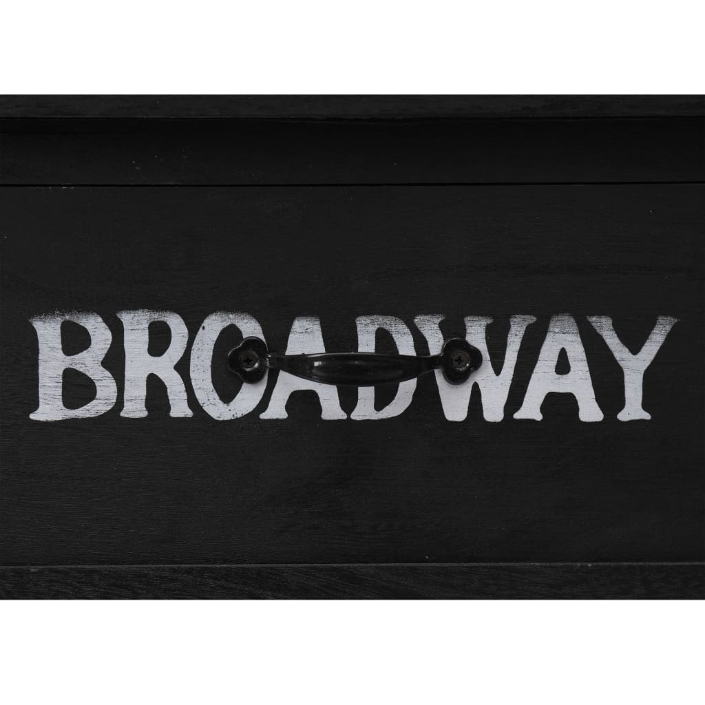 Konzolni stol 110 x 45 x 76 cm drvo - crno, 1 - number 7.