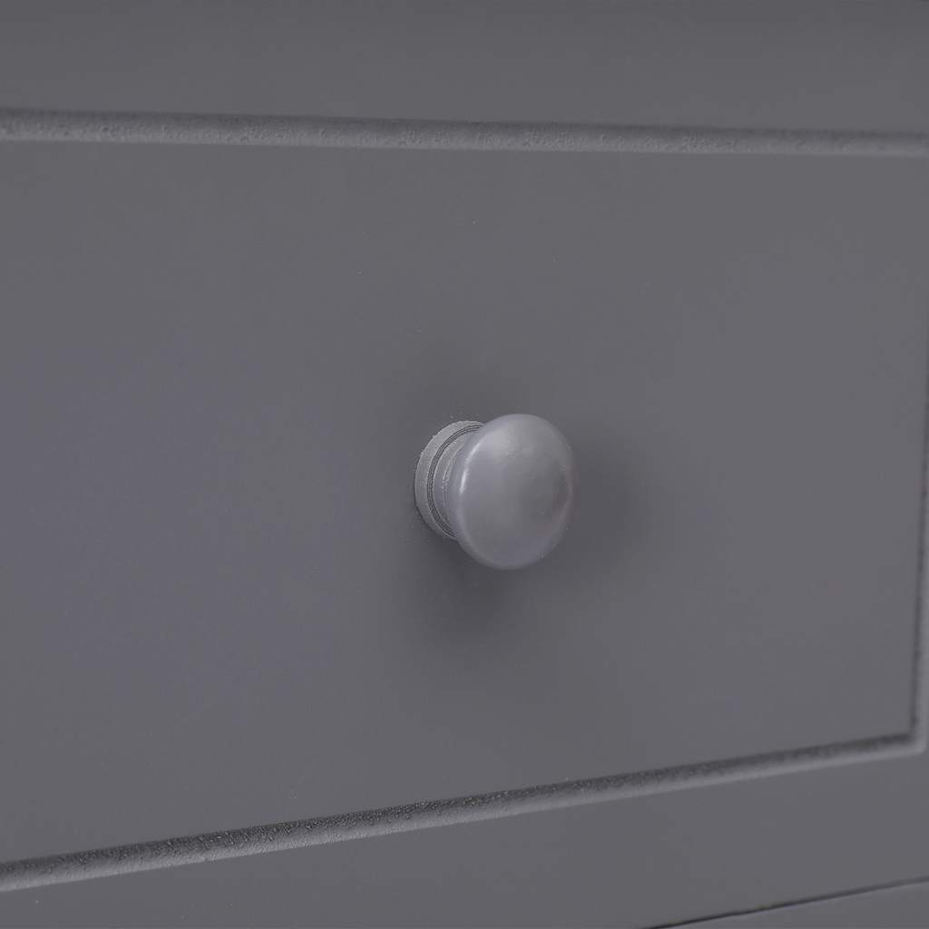 Komoda sa 10 ladica 113x30x79 cm drvo - siva, 1 - number 11.