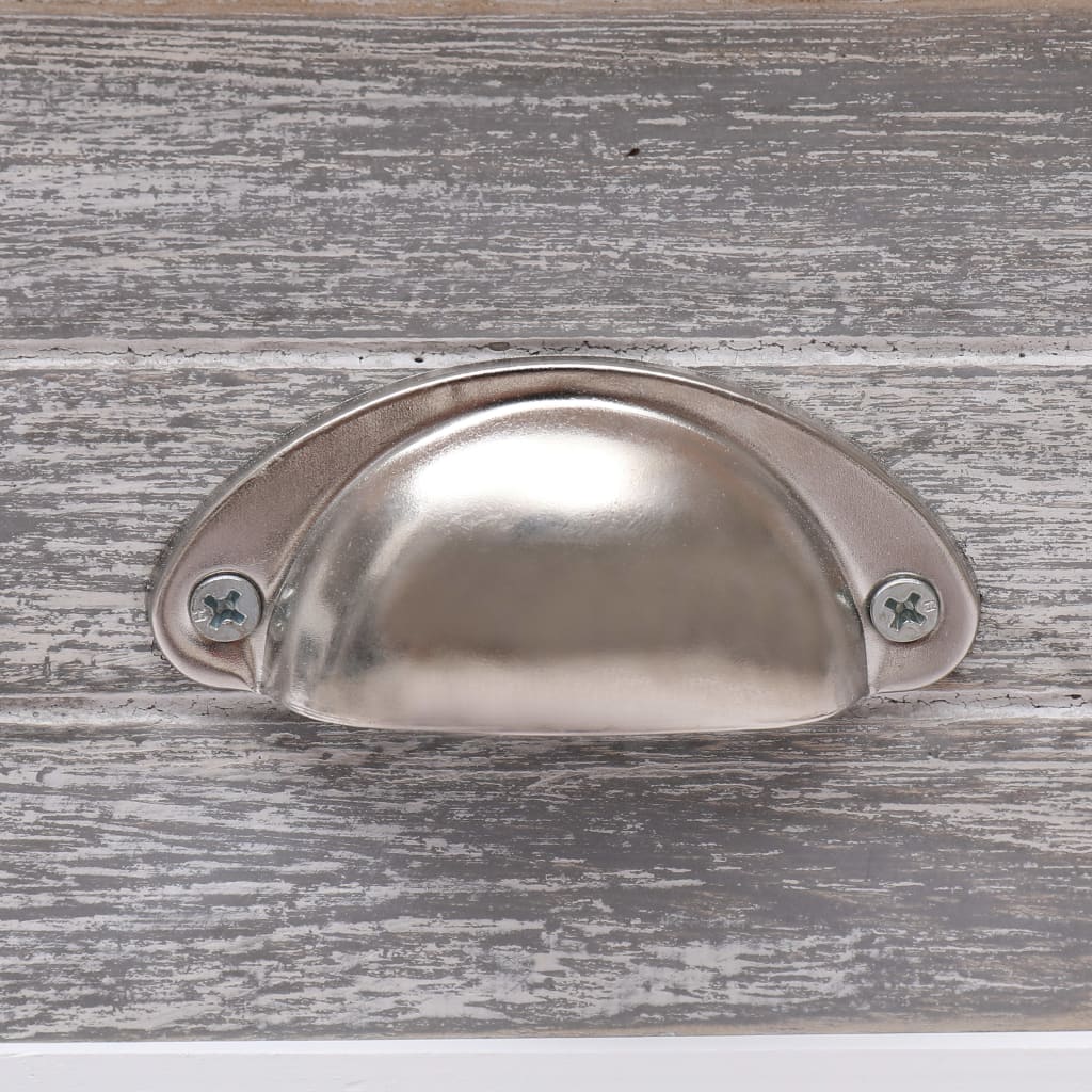 Pomoćni stol 40 x 40 x 40 cm carsko drvo - sivo, 1 - number 7.