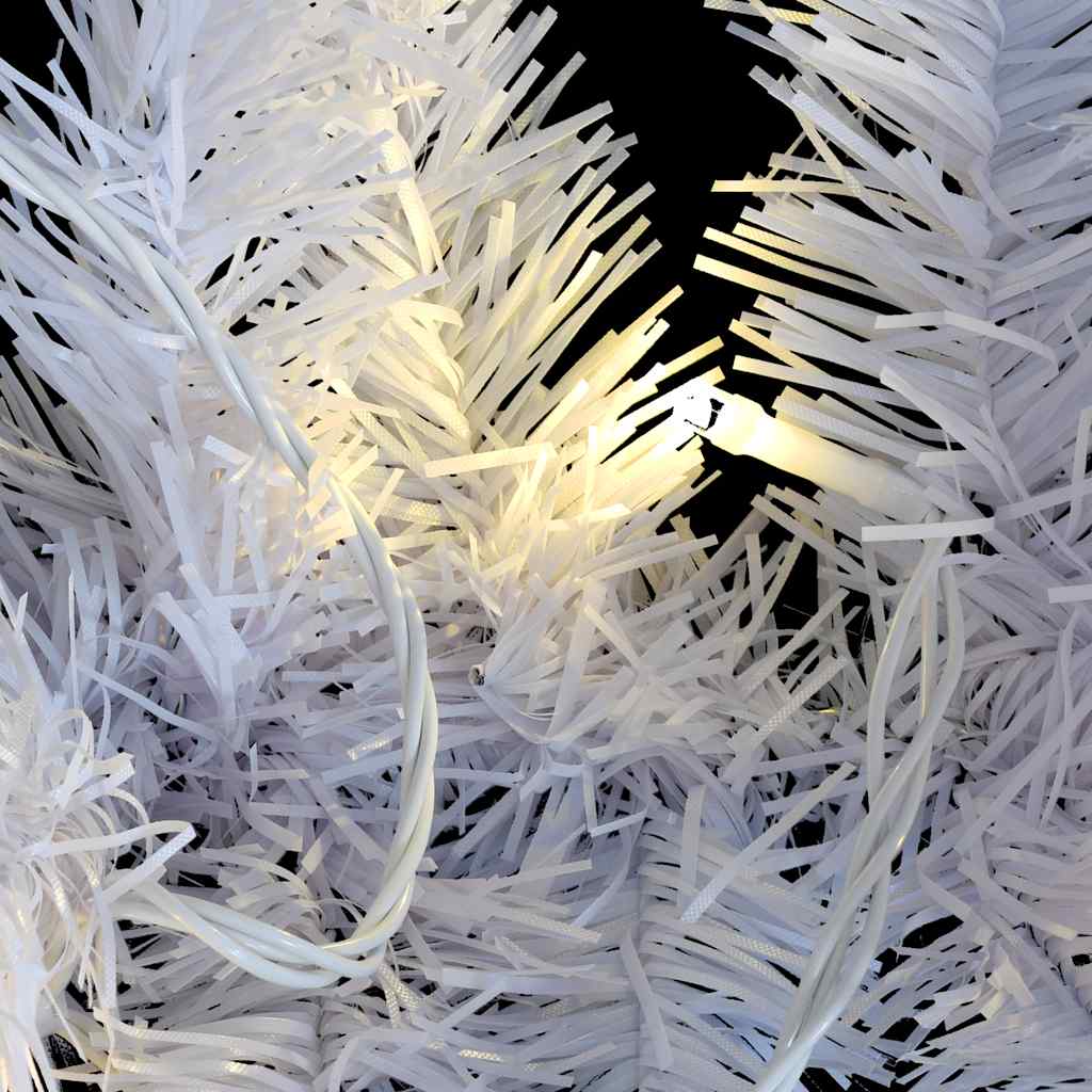 Christmas garlands with led lights - white, 5 m, 1, x - number 8.