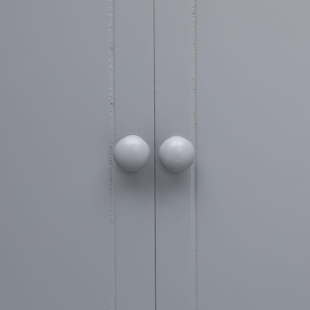 Kupaonski ormarić 46x24x116 cm carsko drvo sivi - number 6.