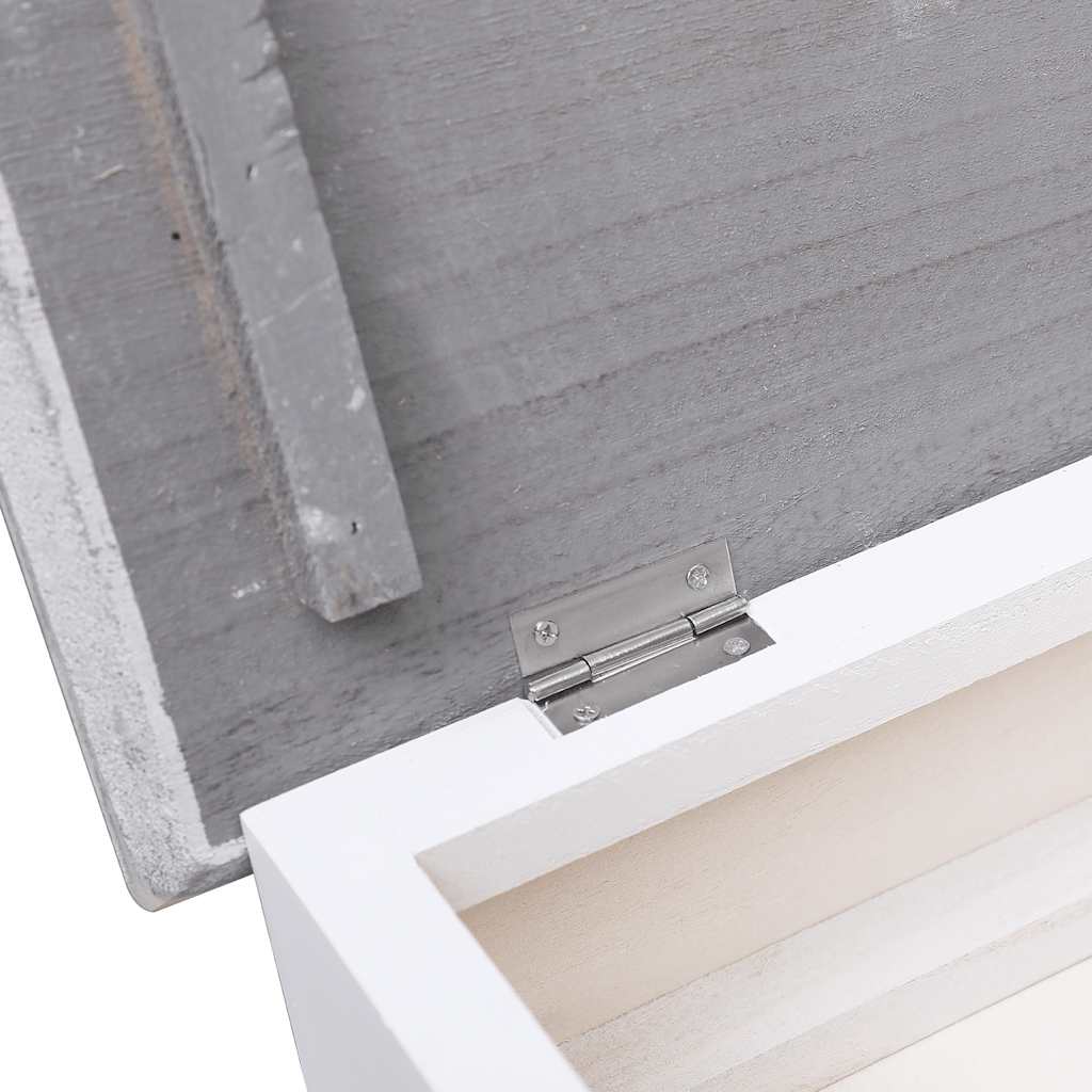 Ormarić za cipele 50 x 28 x 98 cm carsko drvo sivo - sivo i bijelo, 1 - number 8.