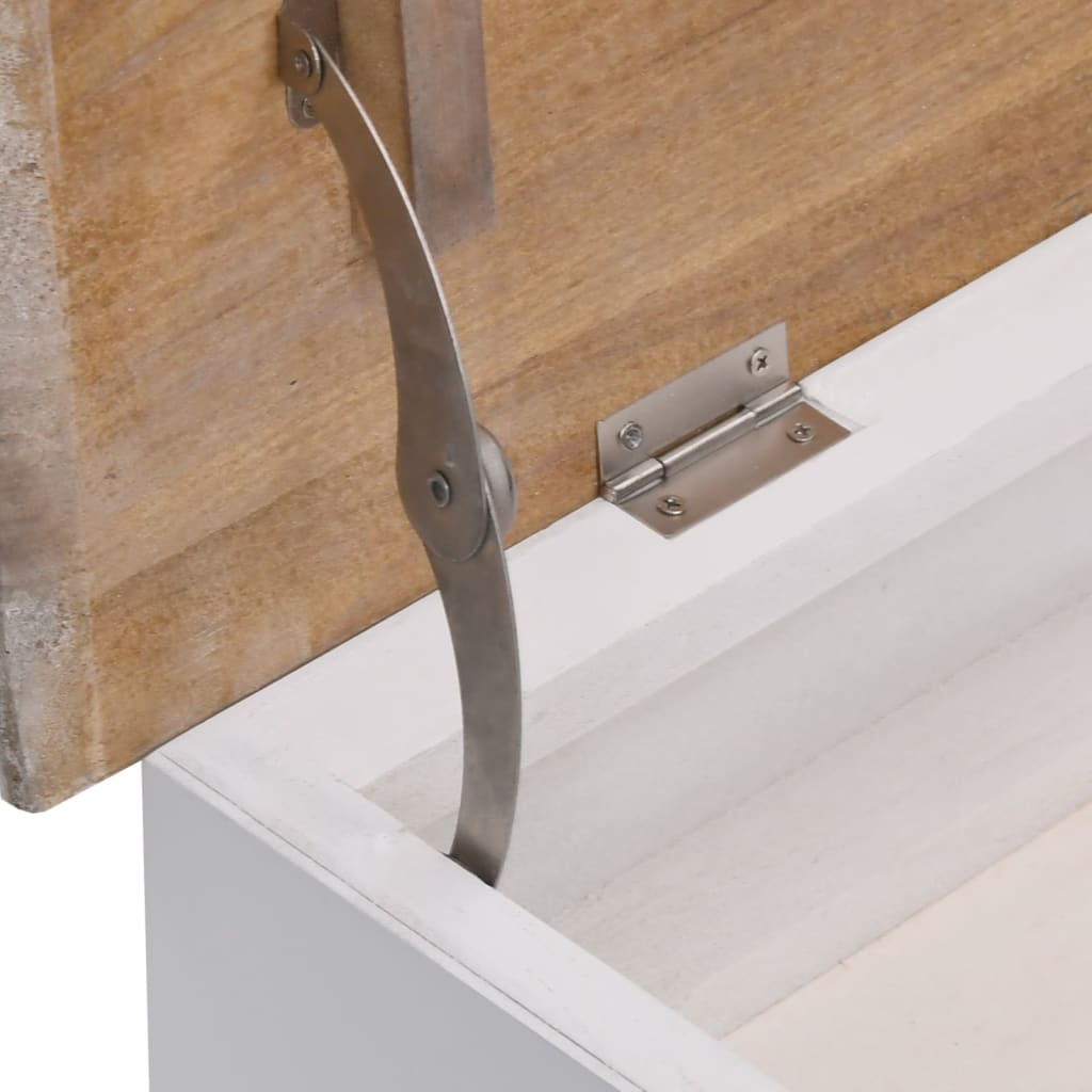 Entrébænk 70 x 35 x 45 cm kejsertræ - number 6.