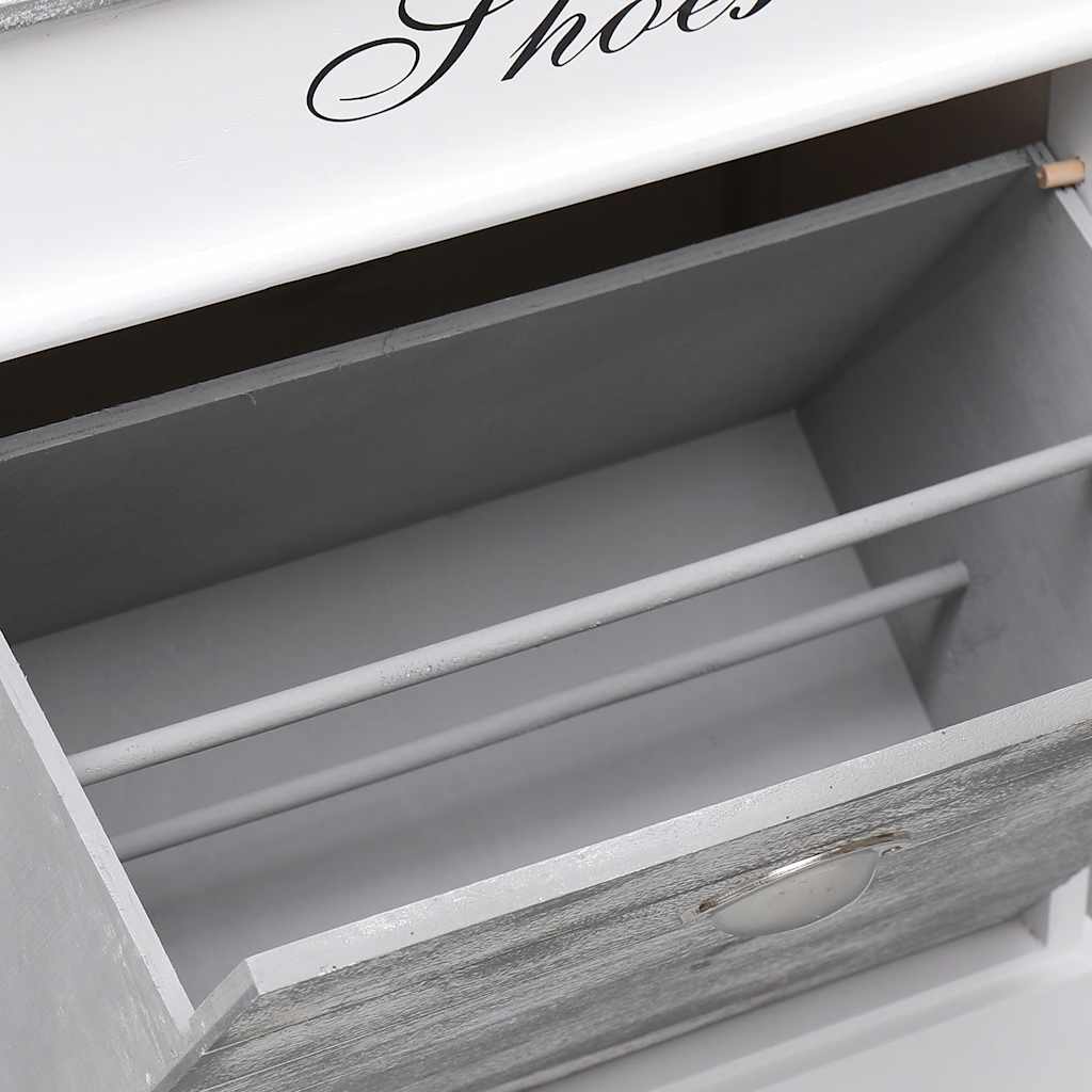 Kenkäkaappi 50 x 28 x 58 cm keisarillinen puu - harmaa, 1 - number 8.