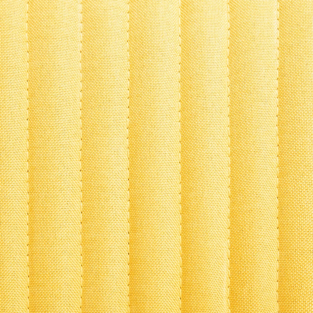 Stół jadalny krzesła szt. tkanina - żółty, 2 szt - number 7.