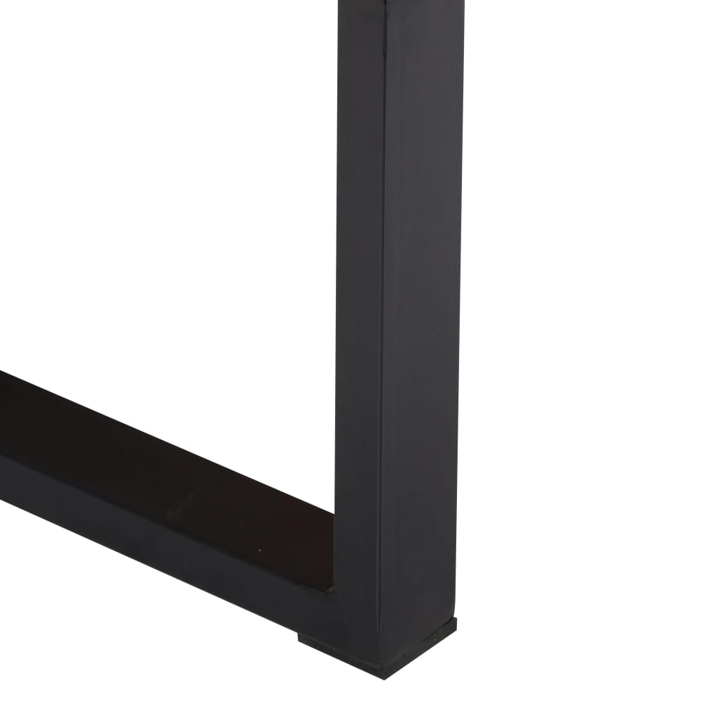 Sofabord i kassettestil 100 x 52 x 45 cm massivt mangotræ - number 11.