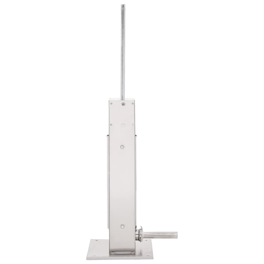 Manuel pølsestopper 7 l rustfrit stål sølvfarvet - number 4.