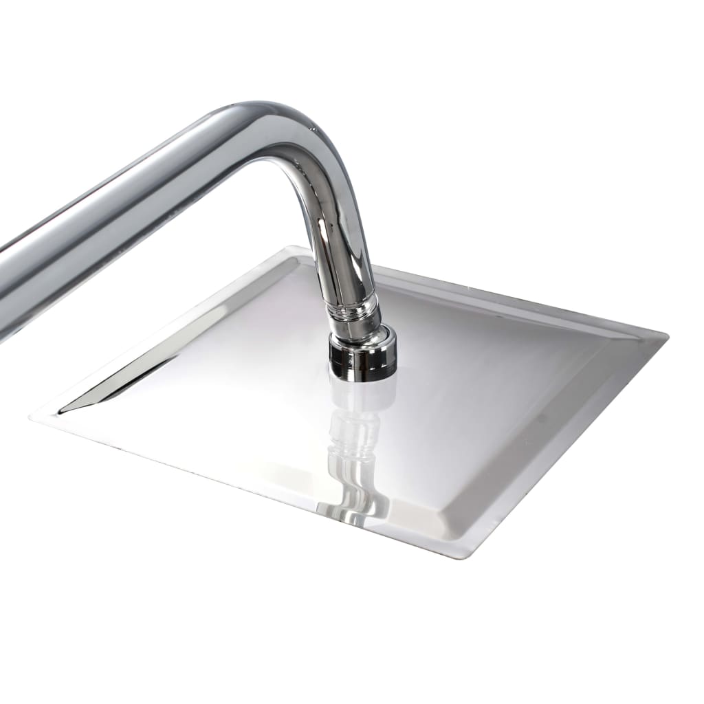 Zestaw prysznicowy podwójna słuchawka prysznicowa ze stalową rączką prysznicową - number 9.