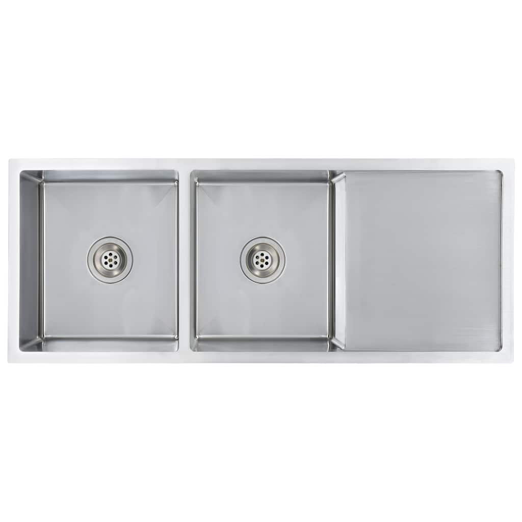 Håndlavet køkkenvask rustfrit stål - number 2.