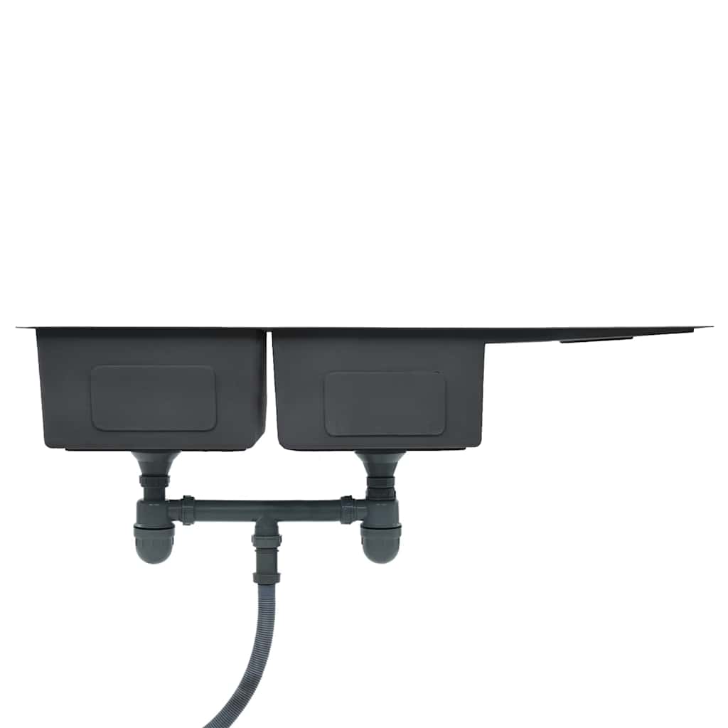 Håndlavet køkkenvask rustfrit stål - number 5.