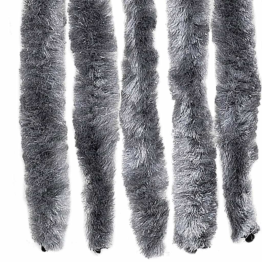 Insektgardin sølvfarvet - sølv, 56 x 185 cm - number 5.