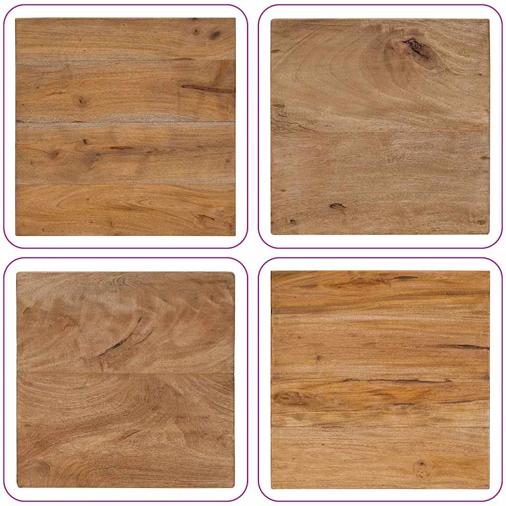 Sofabord af træbjælker 40x40x40 cm blandet genbrugstræ - number 5.