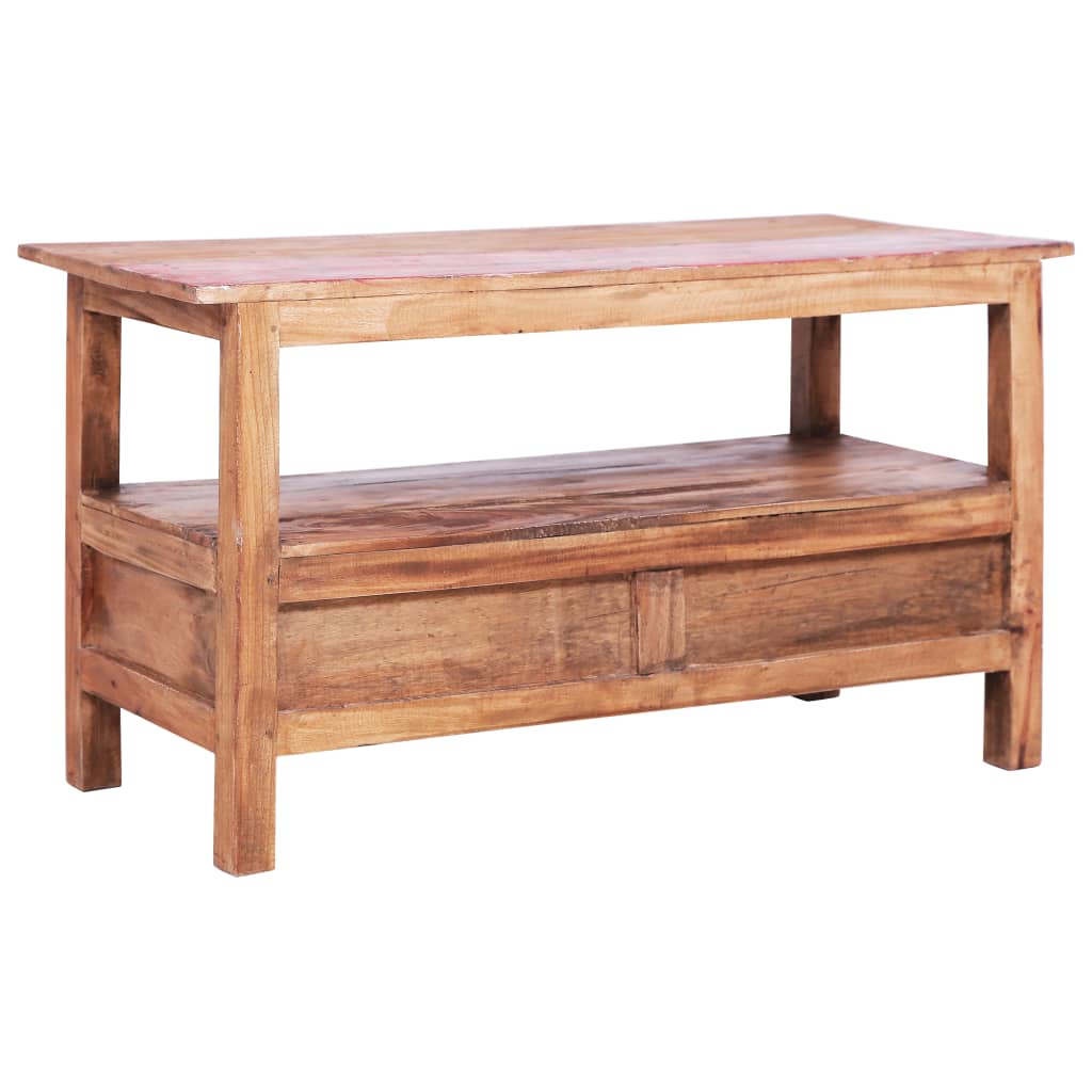 Szafka rtv 90x40x50 cm lite drewno z recyklingu - number 4.