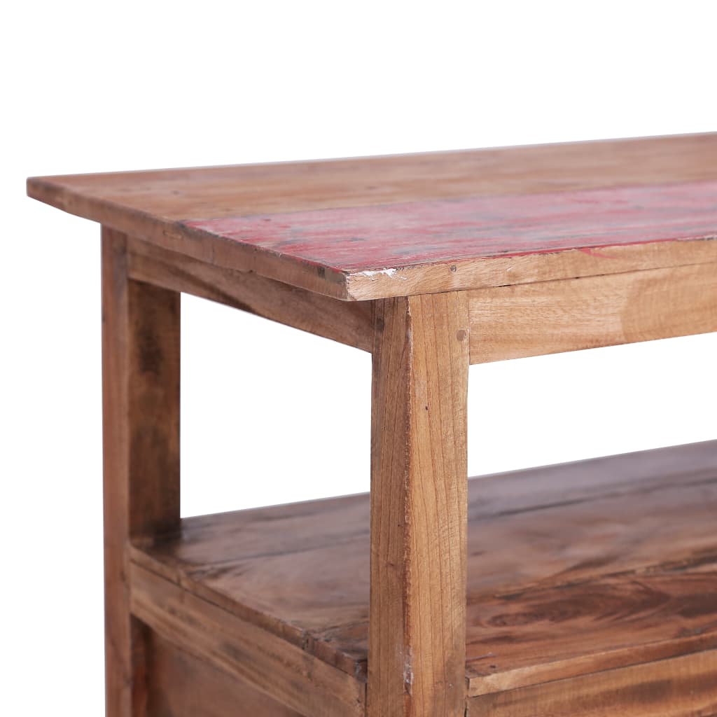 Szafka rtv 90x40x50 cm lite drewno z recyklingu - number 6.