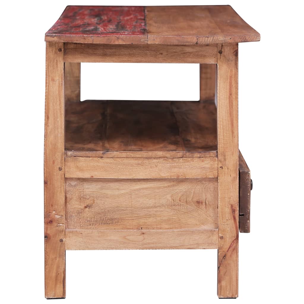 Szafka rtv 90x40x50 cm lite drewno z recyklingu - number 5.