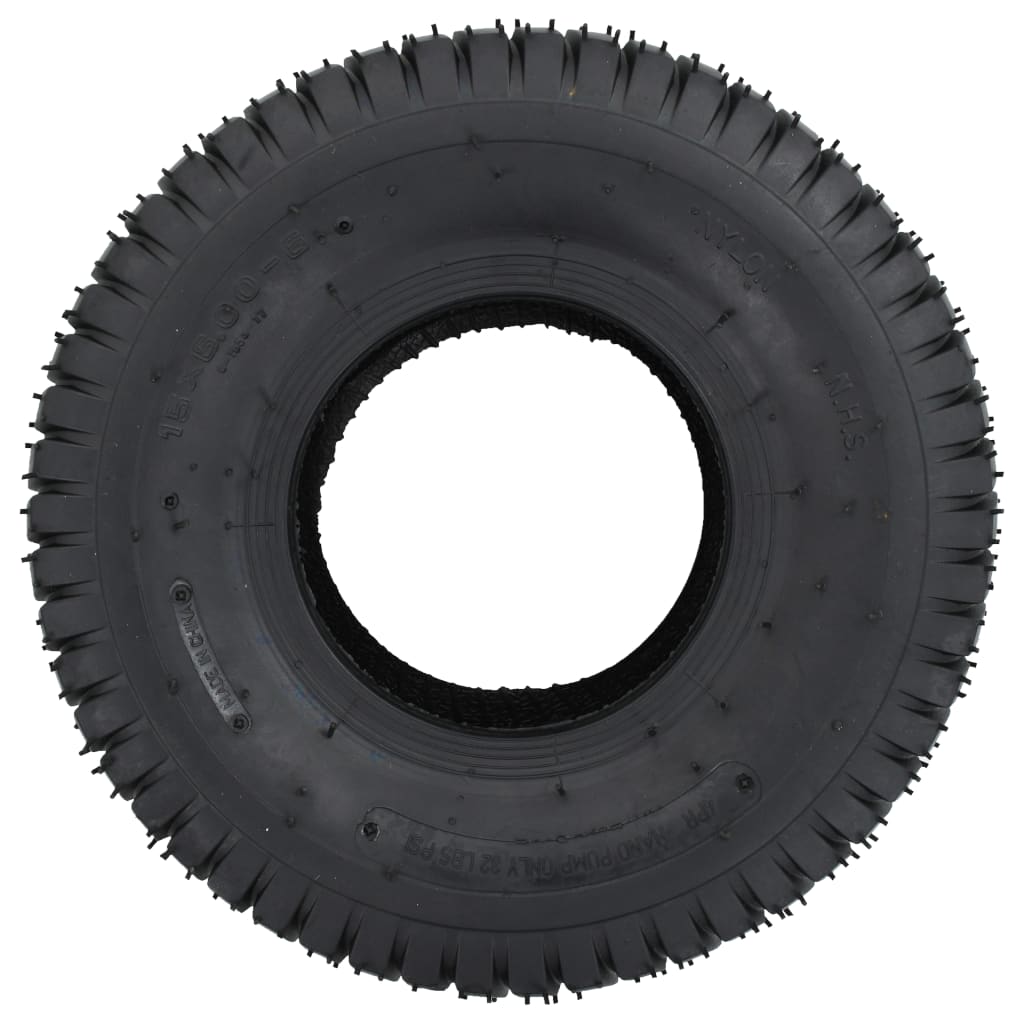 Wheelbarrow tire and inner tube set 4 parts - number 4.