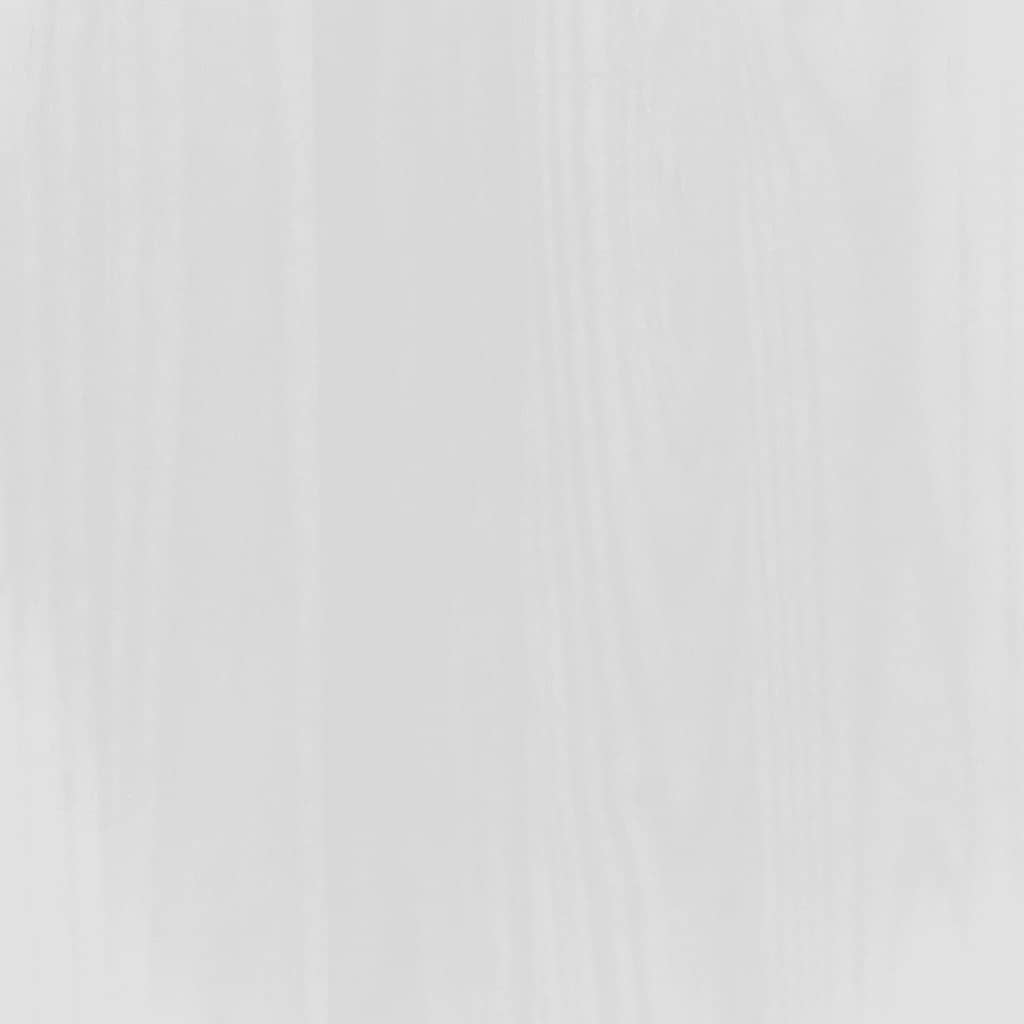 Sengebord corona-serien 53x39x67 cm mexicansk fyrretræ - hvid, 1 - number 9.