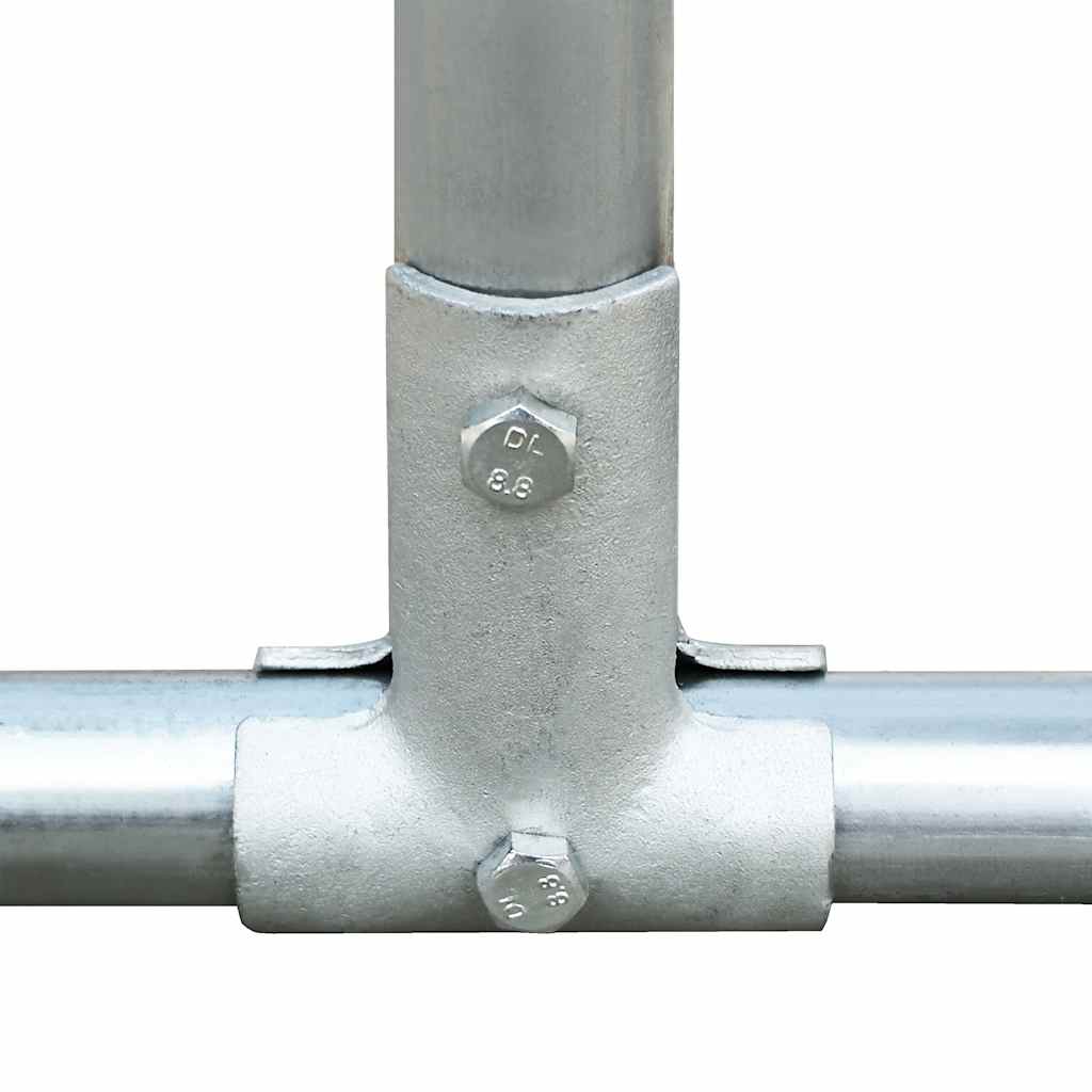 Poulailler extérieur 2,75x2x1,92 m acier galvanisé - 2,75 x 2 x 1,92 m - number 4.