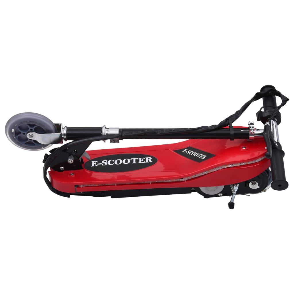 Elektrisk løbehjul med led 120 w rød - number 7.