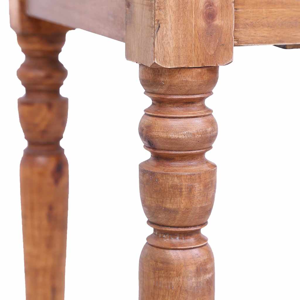 Radni stol s ladicama 117x57x75 cm puno drvo mahagonij - puno reciklirano drvo - number 6.