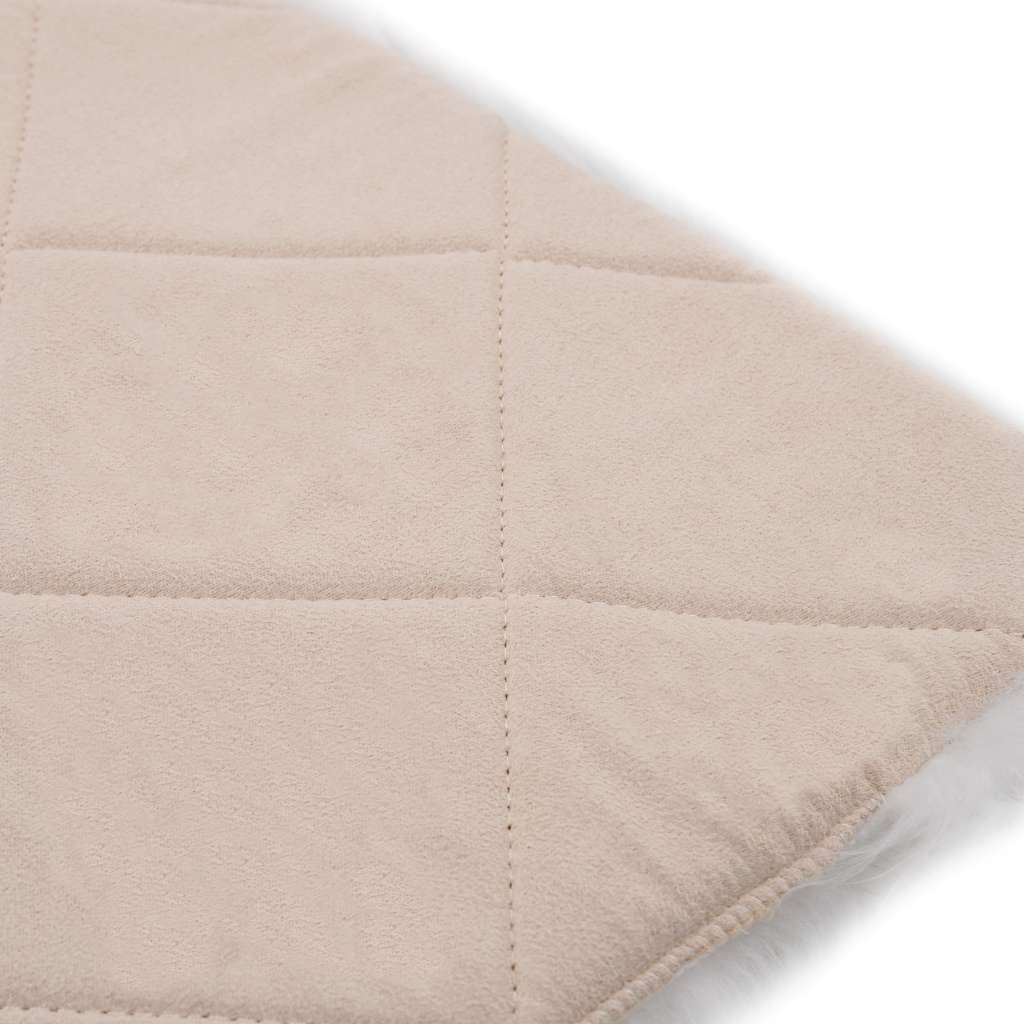 Coussins de chaise pc. 40x40 cm peau de mouton - blanc, 2 - number 4.