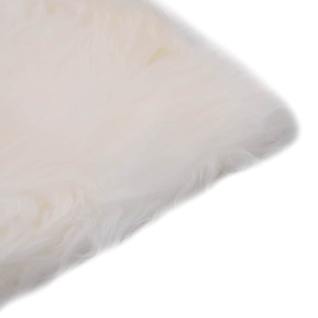 Coussins de chaise pc. 40x40 cm peau de mouton - blanc, 2 - number 3.