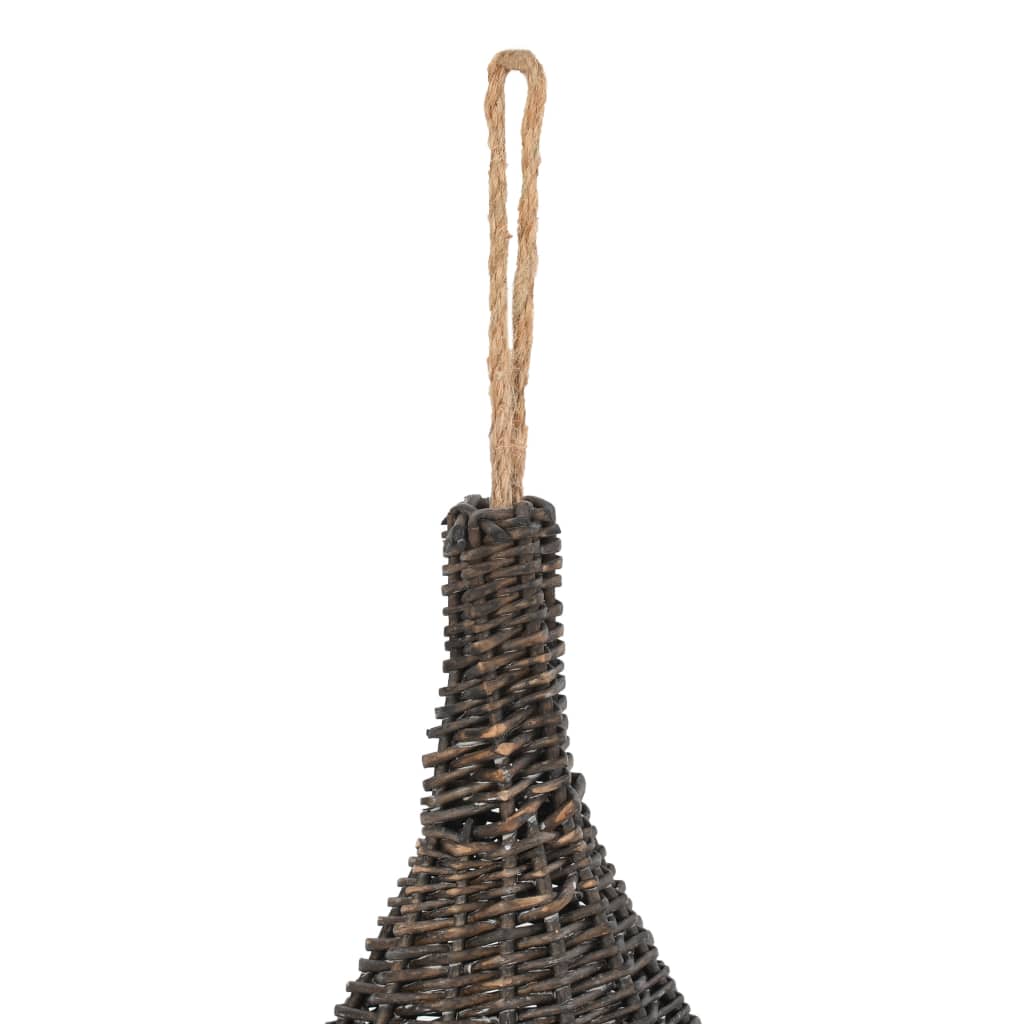 Maison pour chat avec coussin 40x60 cm tipi en osier naturel - number 6.