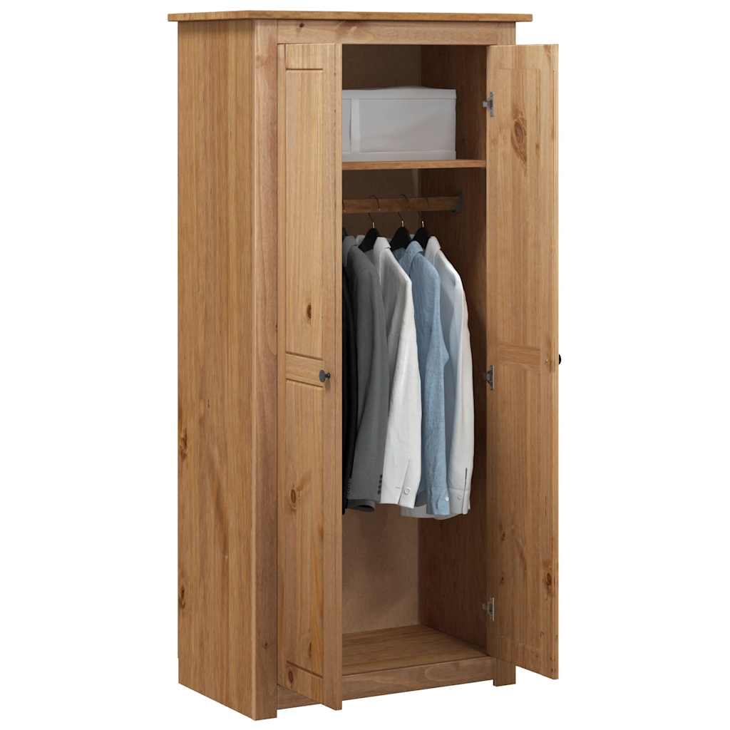 Ormar panama serija 80x50x171,5 cm puna borovina - smeđa, 80x50x171,5 cm, 1 - number 2.