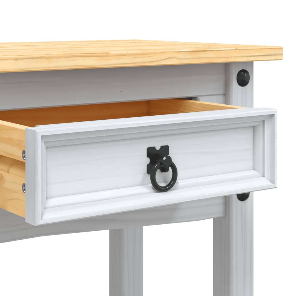 Konzolni stol corona serija 90x34,5x73 cm meksički bor bijeli - number 7.