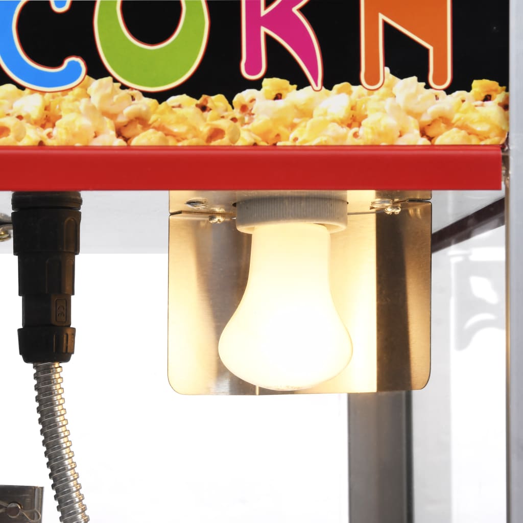 Popcornmaskine med teflongryde 1400 w - number 6.