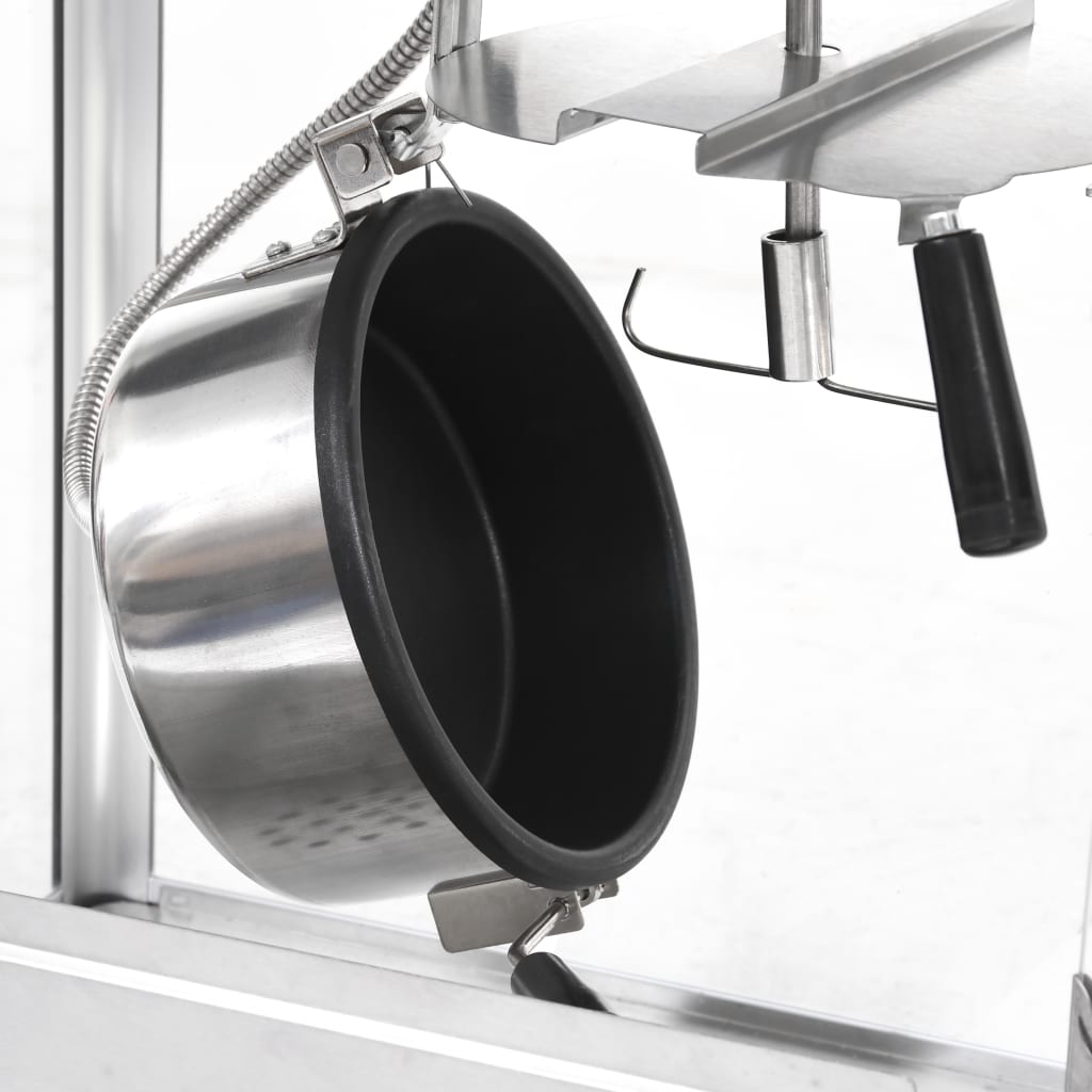 Popcornmaskine med teflongryde 1400 w - number 8.