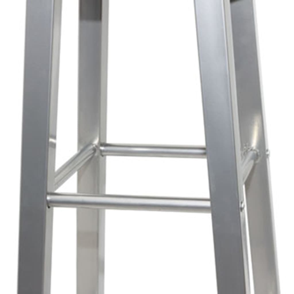 Barkrakker 4 stk. mdf sølv og brun - number 4.