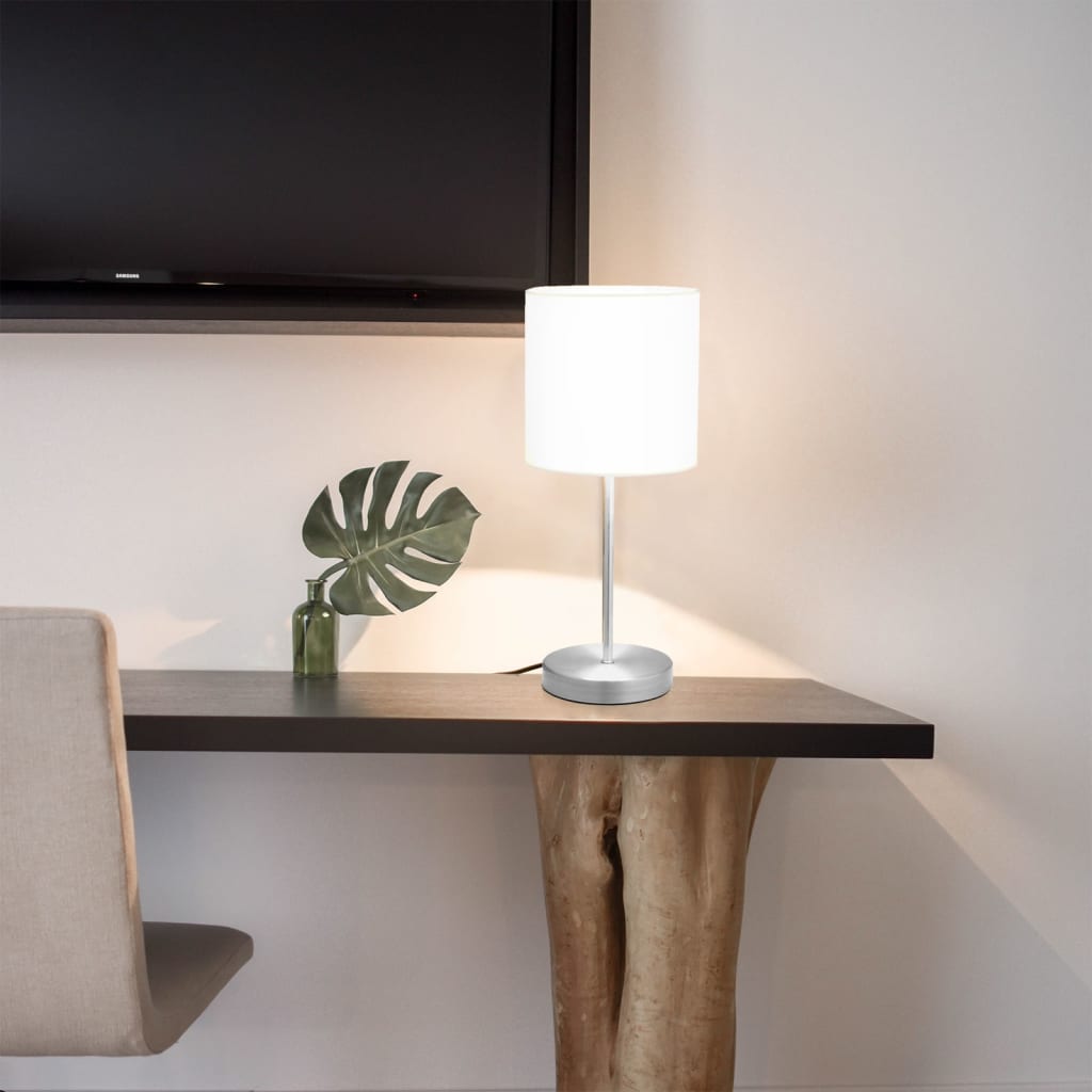 Bordlamper 2 stk. touch-knap e14 hvid - number 1.