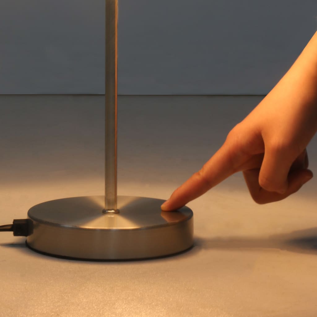 Table lamps 2 pcs. touch button e14 white - number 5.