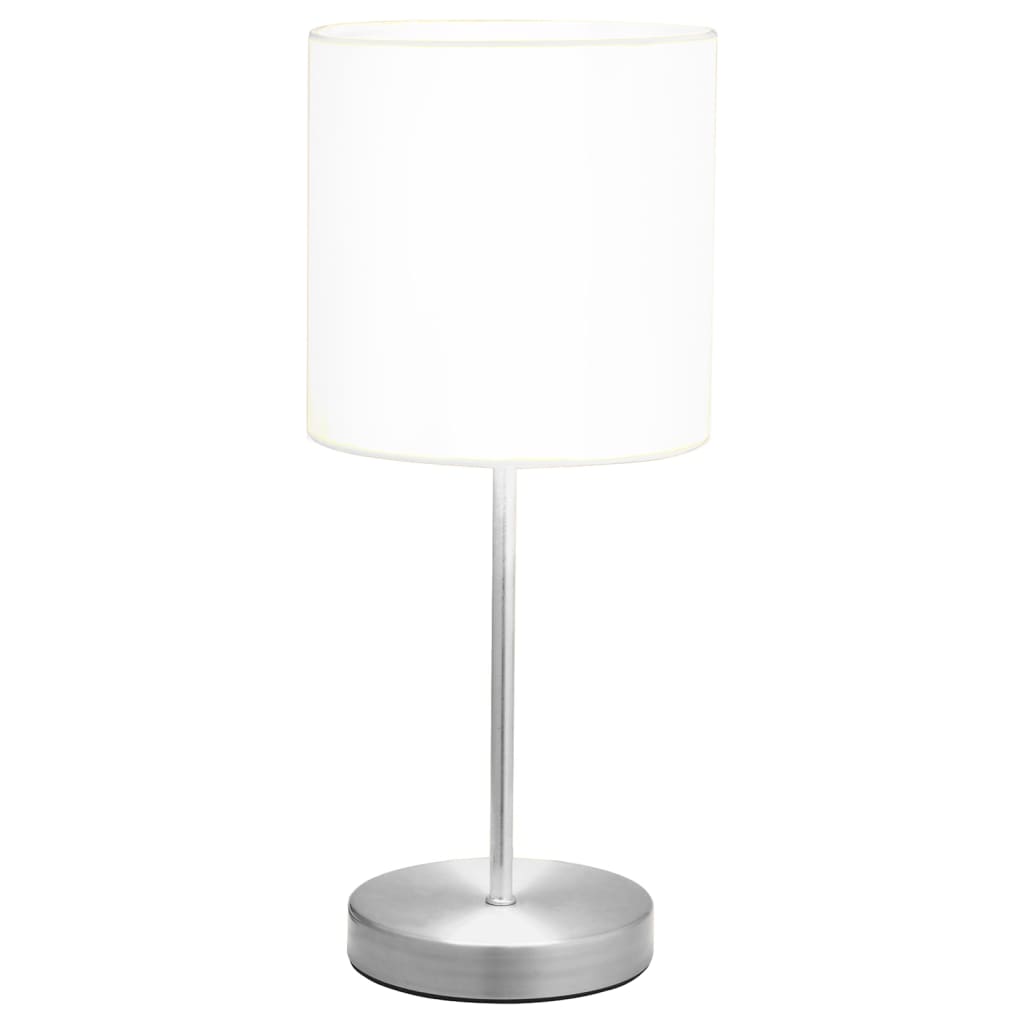 Table lamps 2 pcs. touch button e14 white - number 4.