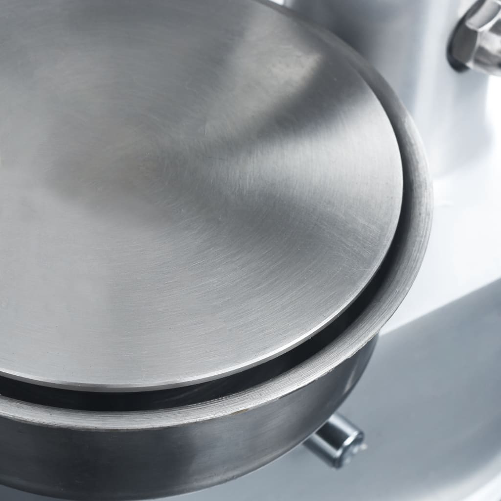 Hamburgerpresser med 500 mellemlægningspapirer 13 cm aluminium - number 9.