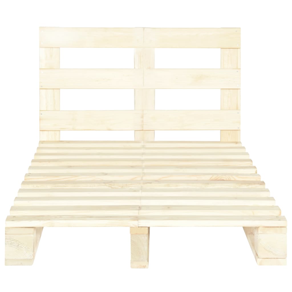 Palleseng massivt fyrretræ 120 x 200 cm - number 3.