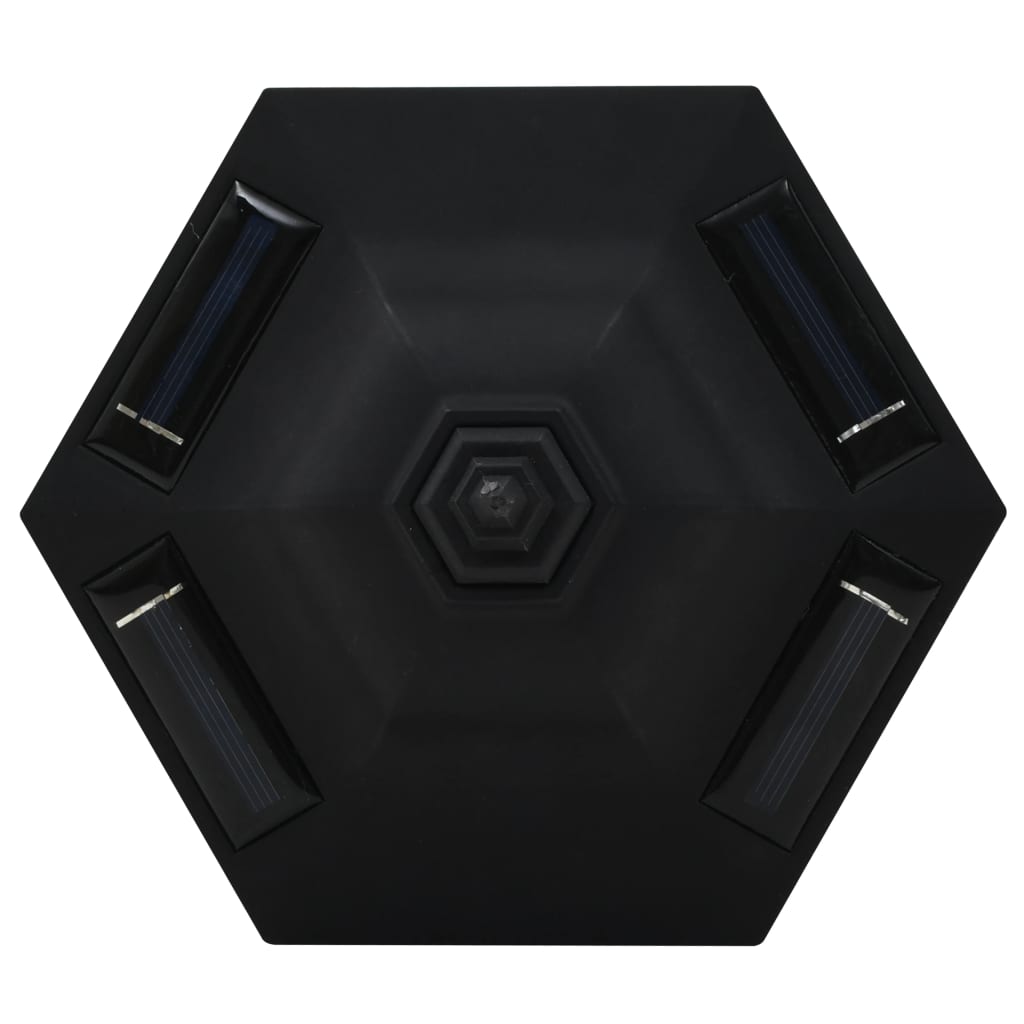 Lampes d'extérieur à énergie solaire led 6 pcs. noir - number 8.