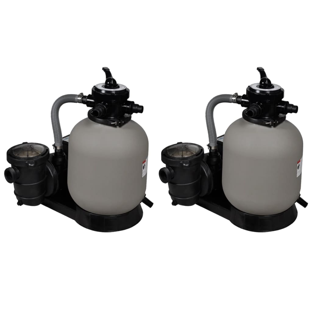 Sand filter pumps 2 pcs. 600 w 17000 l/h - number 1.