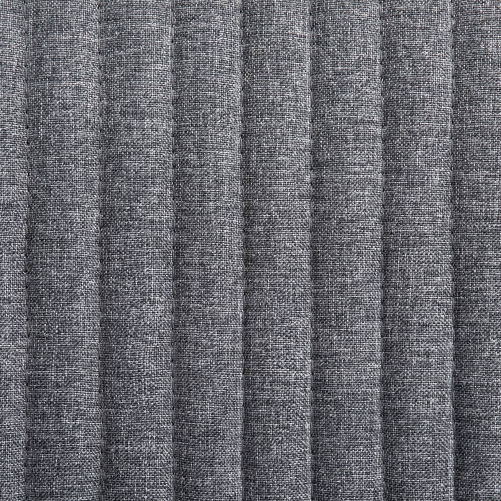 Stół jadalny krzesła szt. tkanina - ciemnoszary, 6 - number 7.