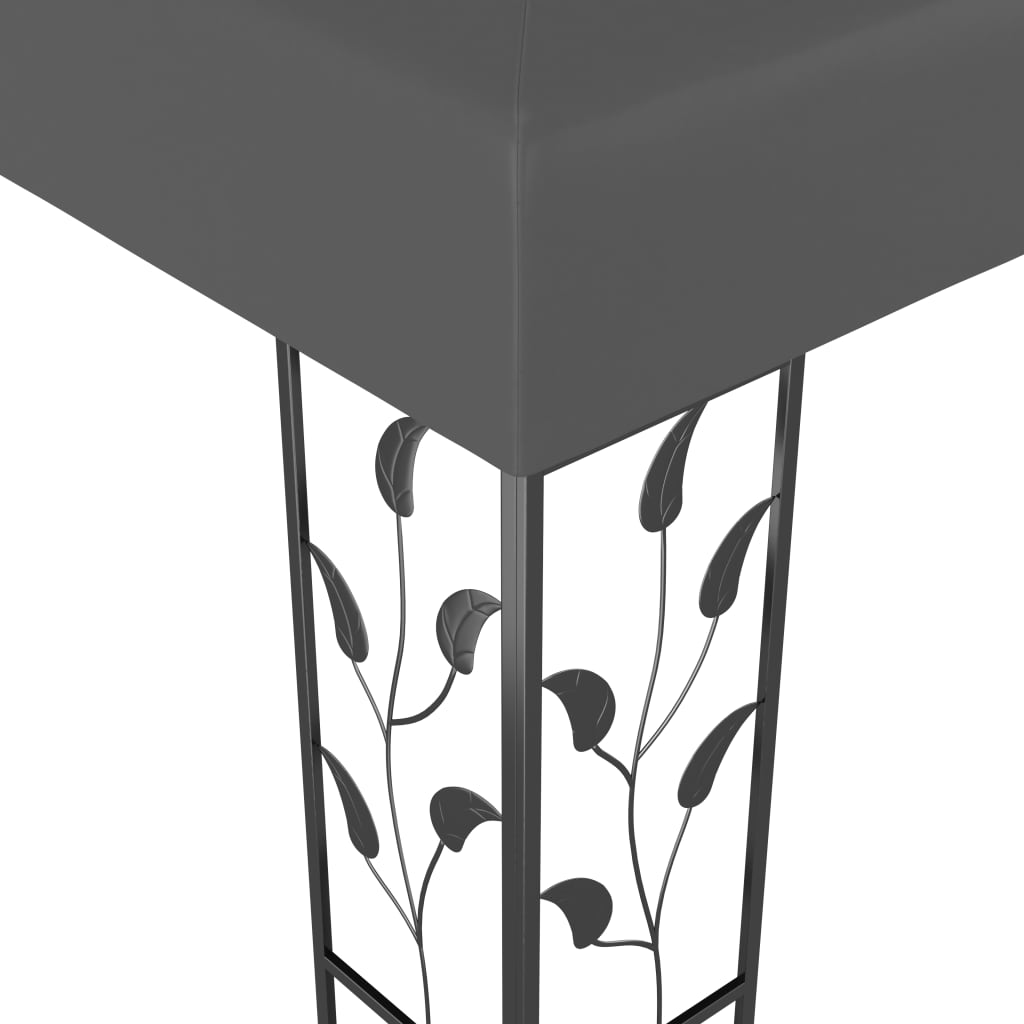 Paviljon 3x3 m - antracit siva - number 3.