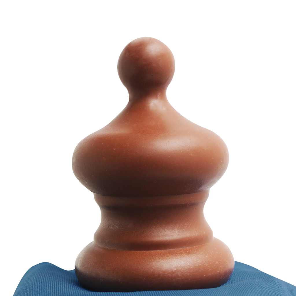 Udendørs parasol med træstang 350 cm - blå, 1 - number 4.