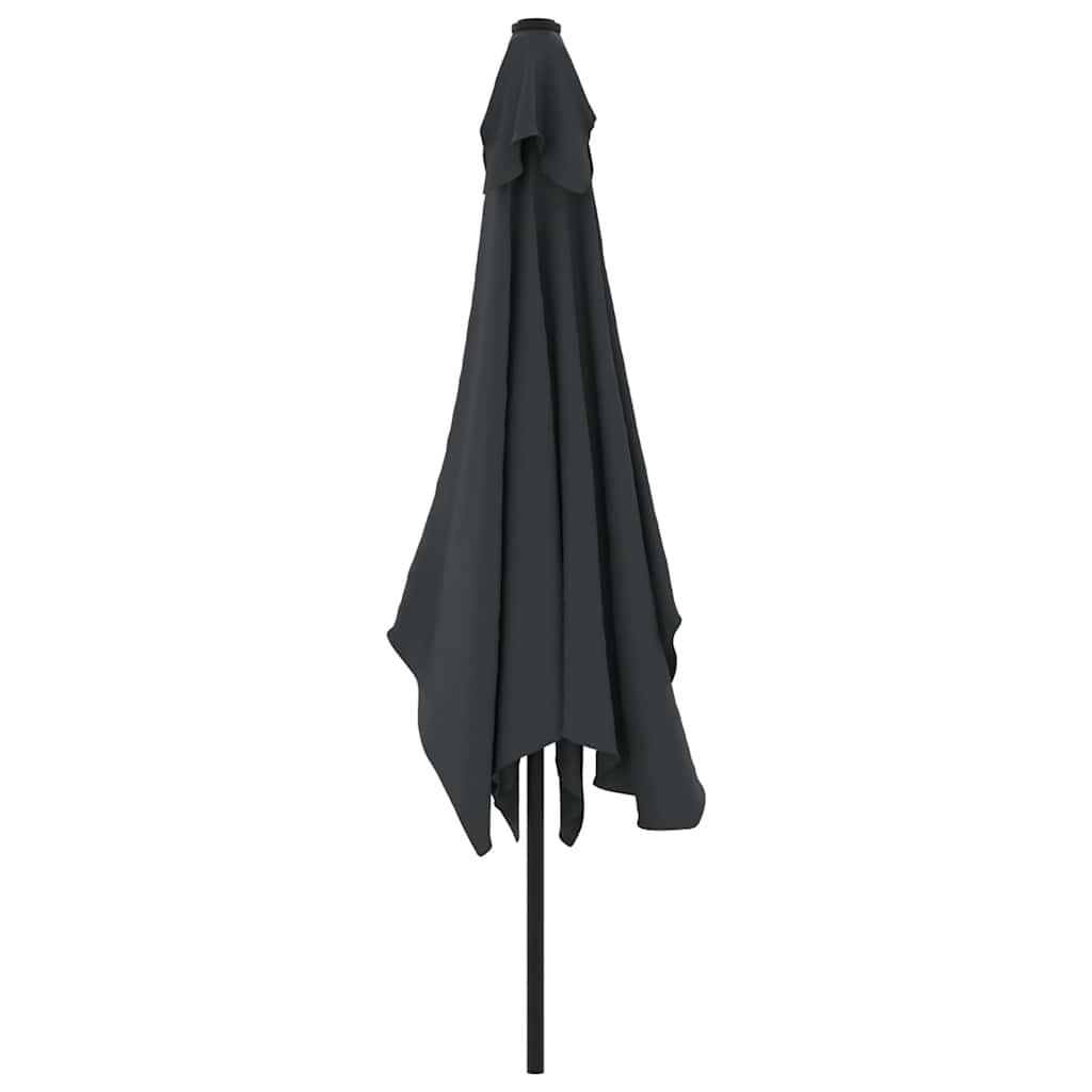 Parasol 300x200 cm metal pole black - number 4.