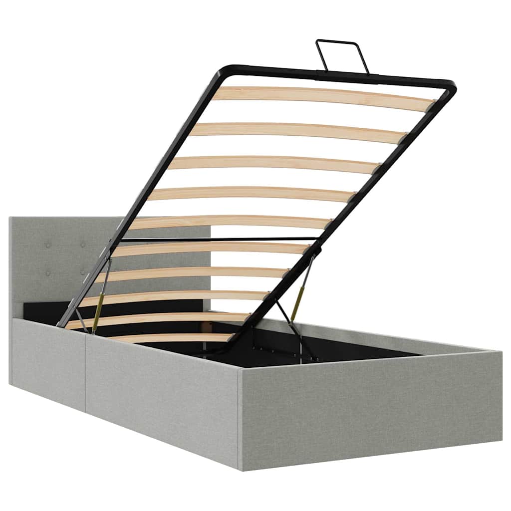 Łóżko hydrauliczne 100 x 200 materiał - number 8.