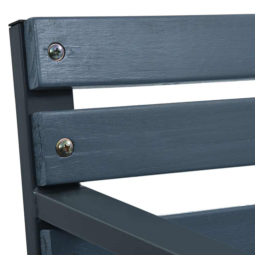 Havestole 2 stk. træ grå - number 7.