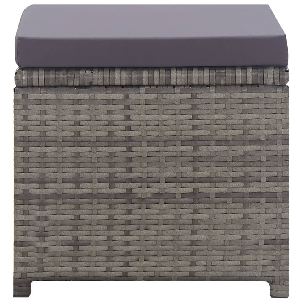 Vanjski blagovaonski stol od 13 dijelova od poliratana i bagremovog drveta u sivoj boji - number 9.