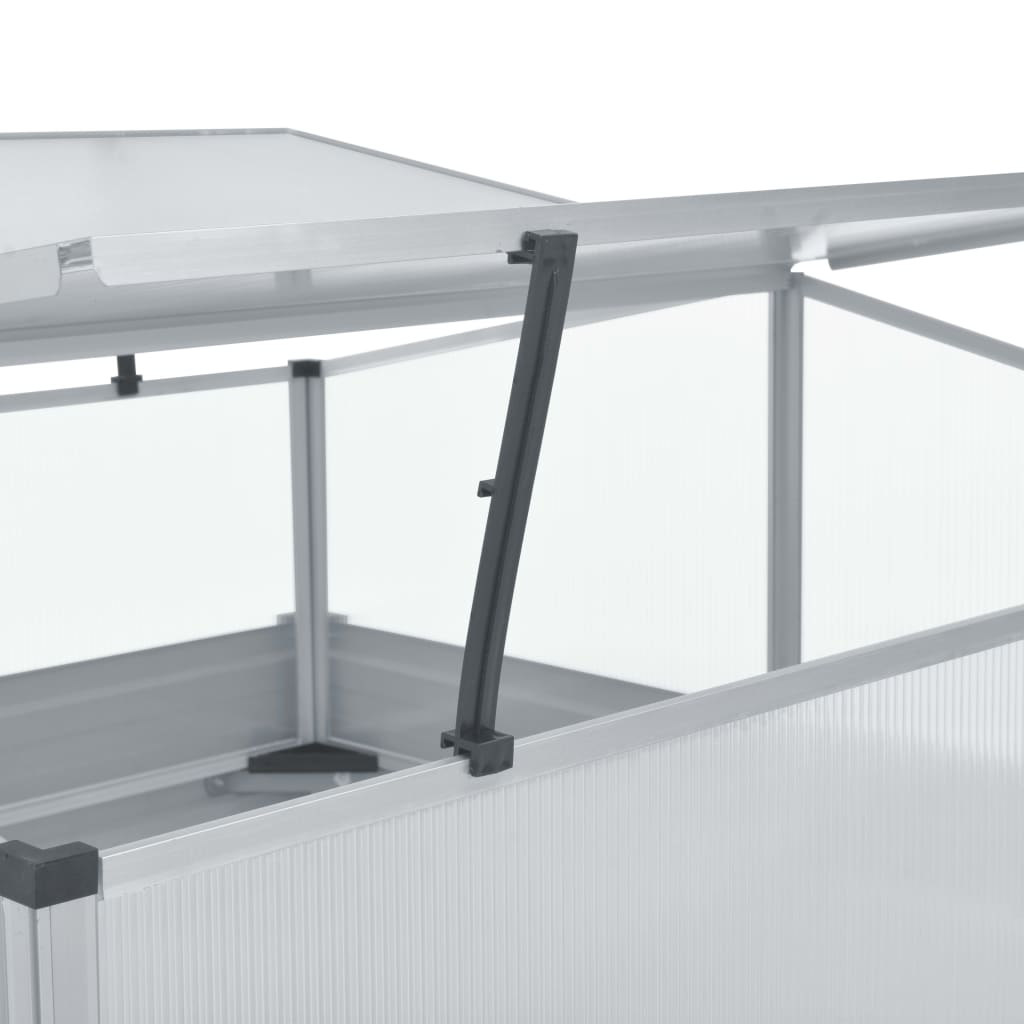 Staklenik 100 x 100 x 77 cm pocinčani čelik - zeleni, 1 - number 5.