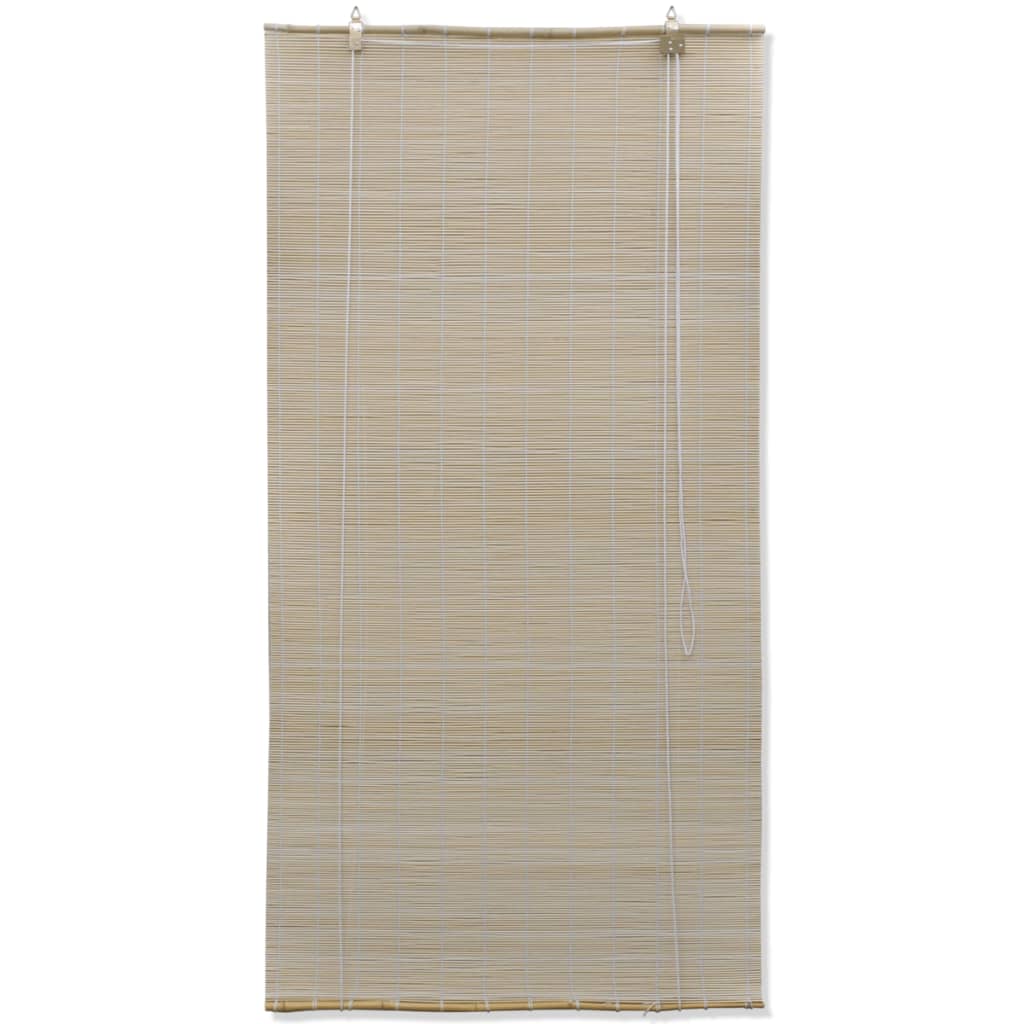 Rullegardiner 2 stk. 120x160 cm naturlig bambus - number 3.